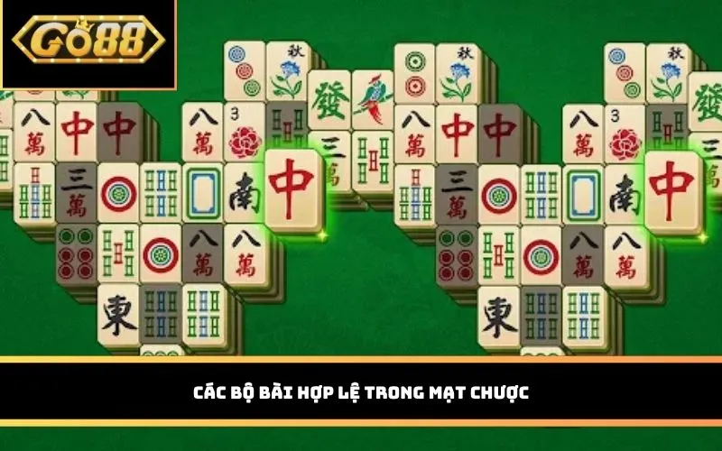 Các bộ bài hợp lệ trong mạt chược